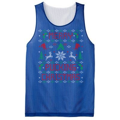 Ice Hockey Funny Ugly Christmas Party Meaningful Gift Cool Gift Mesh Reversible Basketball Jersey Tank