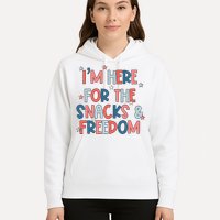 I'm Here For The Snacks And Freedom 4th of July Hoodie