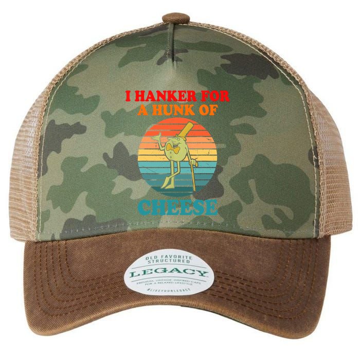 I Hanker For A Hunk Of Cheese Retro Apparel Legacy Tie Dye Trucker Hat