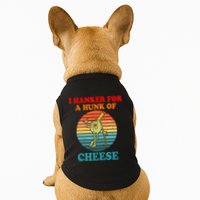 I Hanker For A Hunk Of Cheese Retro Apparel Doggie Tank