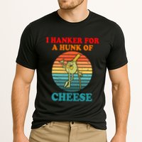 I Hanker For A Hunk Of Cheese Retro Apparel Performance Shirt