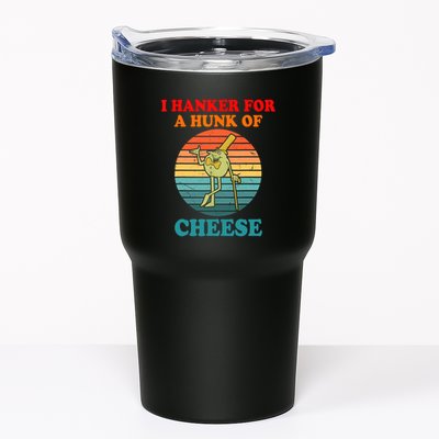 I Hanker For A Hunk Of Cheese Retro Apparel Tumbler