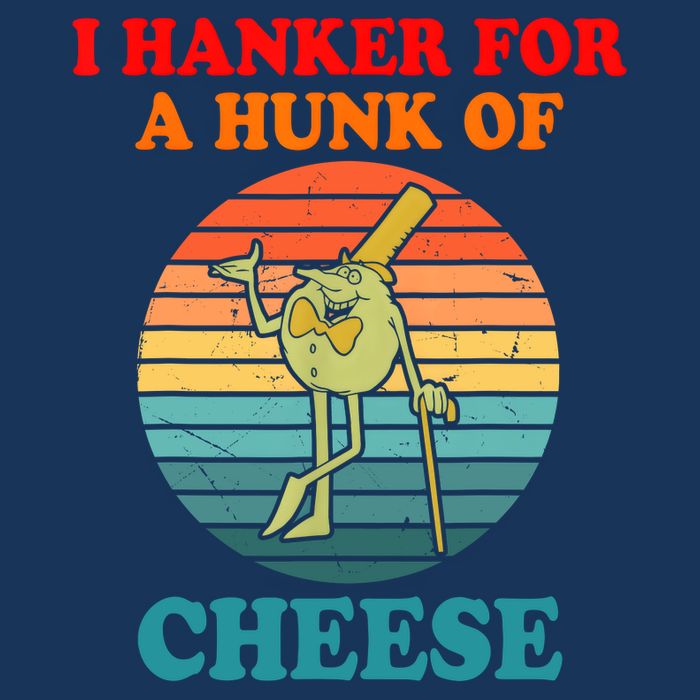I Hanker For A Hunk Of Cheese Retro Apparel Infant Baby Jersey Bodysuit