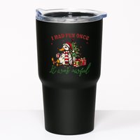 I Had Fun Once It Was Awful Xmas Christmas Duck Tumbler