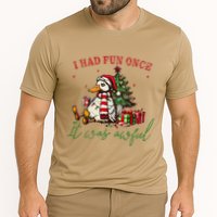 I Had Fun Once It Was Awful Xmas Christmas Duck Performance Shirt
