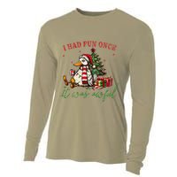 I Had Fun Once It Was Awful Xmas Christmas Duck Cooling Performance Long Sleeve Crew