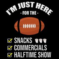 I'm Here For Snacks Commercials Halftime Show Football Cooling Performance Crew T-Shirt