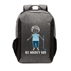 Ice Hockey Funny Gift Team Player Coach Goalie Ice Hockey Funny Gift Vector Backpack