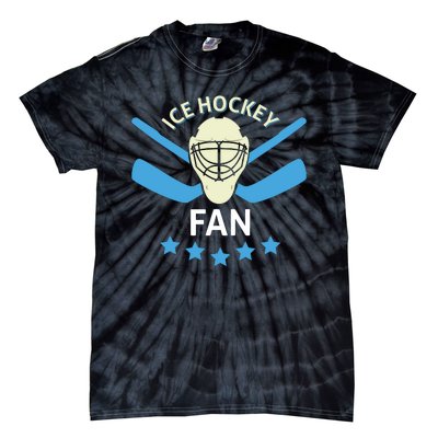 Ice Hockey Fan Tie-Dye T-Shirt