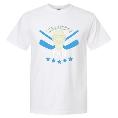 Ice Hockey Fan Garment-Dyed Heavyweight T-Shirt