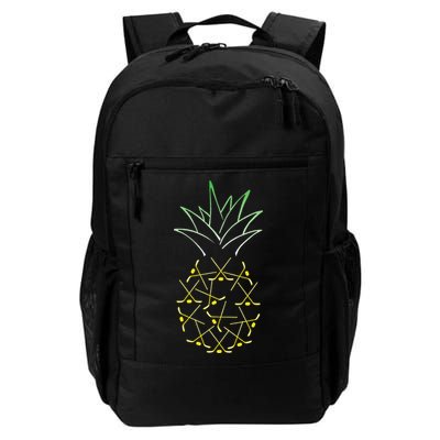 Ice Hockey Funny Pineapple Hawaii For Hockey Player Backpack