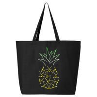 Ice Hockey Funny Pineapple Hawaii For Hockey Player 25L Jumbo Tote