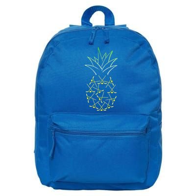 Ice Hockey Funny Pineapple Hawaii For Hockey Player 16 in Basic Backpack