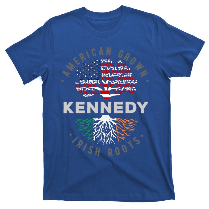 Irish Heritage For Kennedy Irish By Blood American By Birth Gift T-Shirt