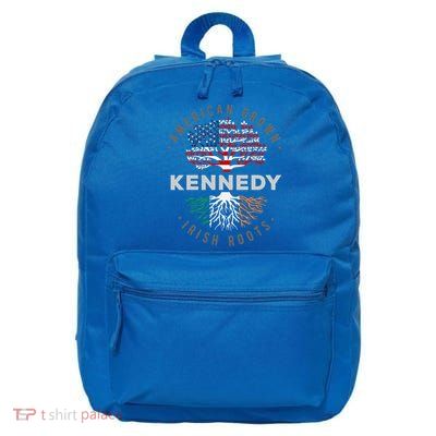 Irish Heritage For Kennedy Irish By Blood American By Birth Gift 16 in Basic Backpack