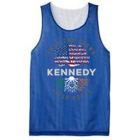 Irish Heritage For Kennedy Irish By Blood American By Birth Gift Mesh Reversible Basketball Jersey Tank