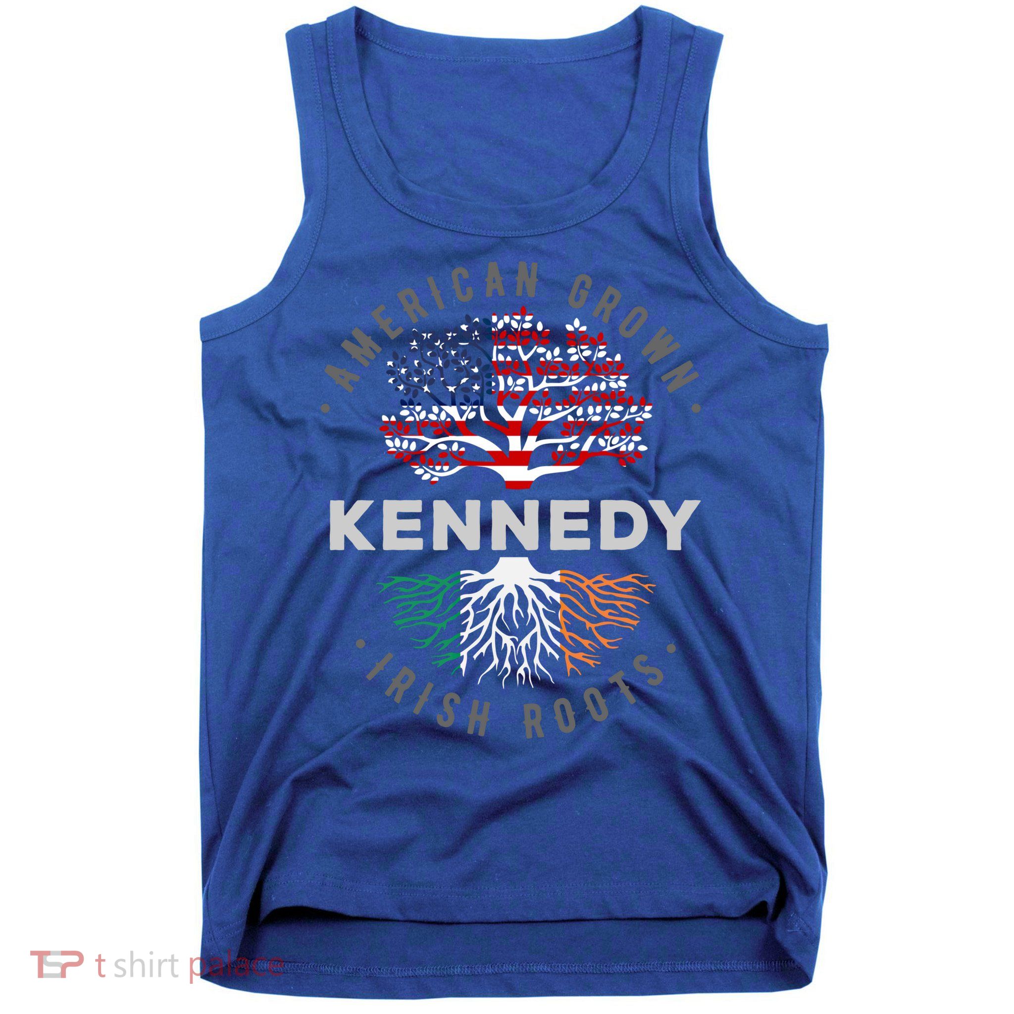 Irish Heritage For Kennedy Irish By Blood American By Birth Gift Tank Top