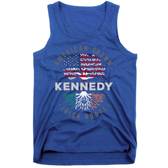 Irish Heritage For Kennedy Irish By Blood American By Birth Gift Tank Top