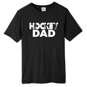 Ice Hockey Father Player Coach Hockey Dad Gift Tall Fusion ChromaSoft Performance T-Shirt