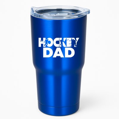Ice Hockey Father Player Coach Hockey Dad Gift Tumbler