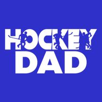 Ice Hockey Father Player Coach Hockey Dad Gift Womens T-Shirt