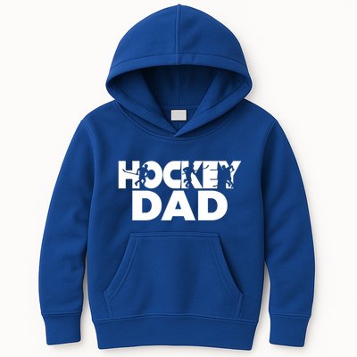 Ice Hockey Father Player Coach Hockey Dad Gift Kids Hoodie