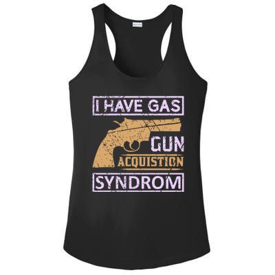 I Have Gas Gun Acquistion Syndrom Ladies PosiCharge Competitor Racerback Tank