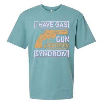 I Have Gas Gun Acquistion Syndrom Sueded Cloud Jersey T-Shirt