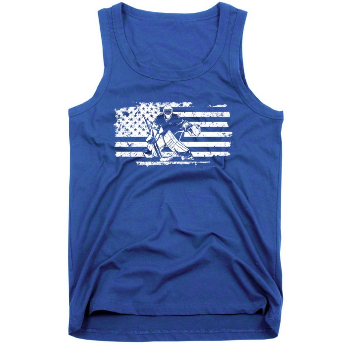 Ice Hockey Goalie Clothing Co Cool Gift Tank Top