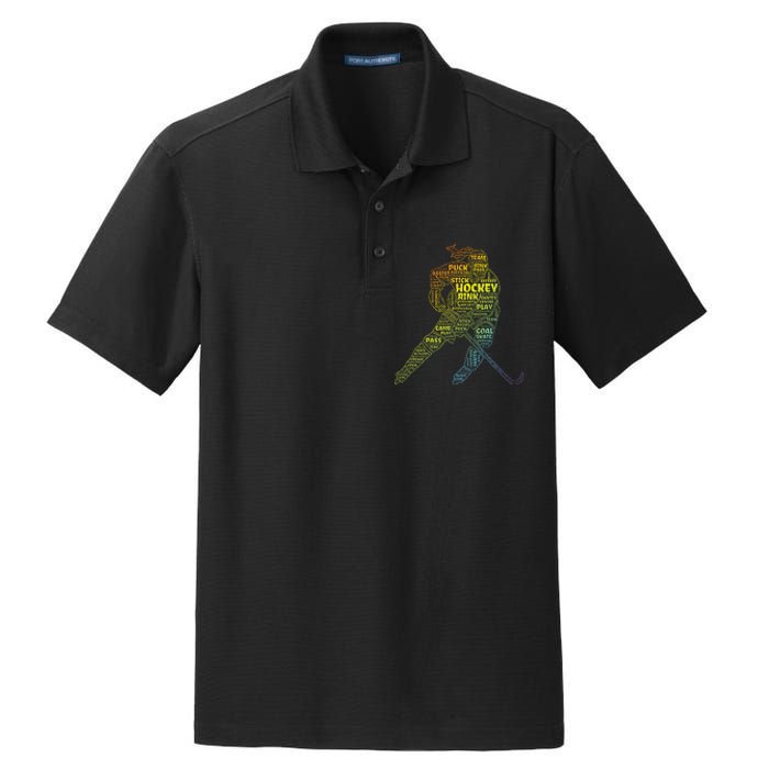 Ice Hockey Girl Dry Zone Grid Polo