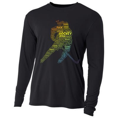 Ice Hockey Girl Cooling Performance Long Sleeve Crew