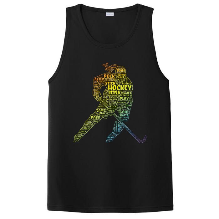 Ice Hockey Girl PosiCharge Competitor Tank