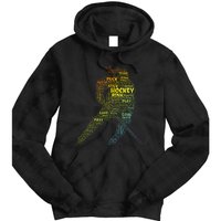 Ice Hockey Girl Tie Dye Hoodie