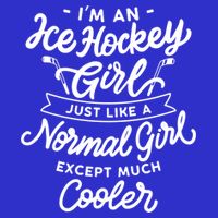 Ice Hockey Girls Are Cooler Funny And Sassy Sports Gift 16 in Basic Backpack