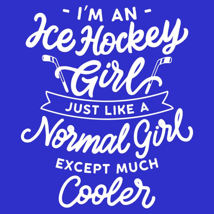 Ice Hockey Girls Are Cooler Funny And Sassy Sports Gift 16 in Basic Backpack