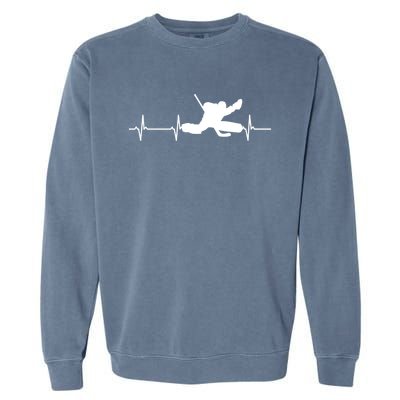 Ice Hockey Goalie Gift Garment-Dyed Sweatshirt