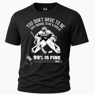 Ice Hockey Goalkeeper Goaltender Ice Hockey Goalie TShirt Performance Shirt