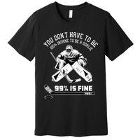 Ice Hockey Goalkeeper Goaltender Ice Hockey Goalie TShirt Premium T-Shirt