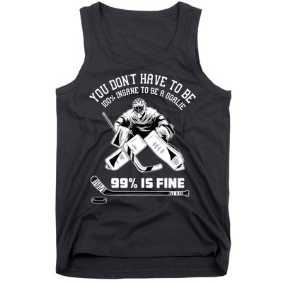 Ice Hockey Goalkeeper Goaltender Ice Hockey Goalie TShirt Tank Top