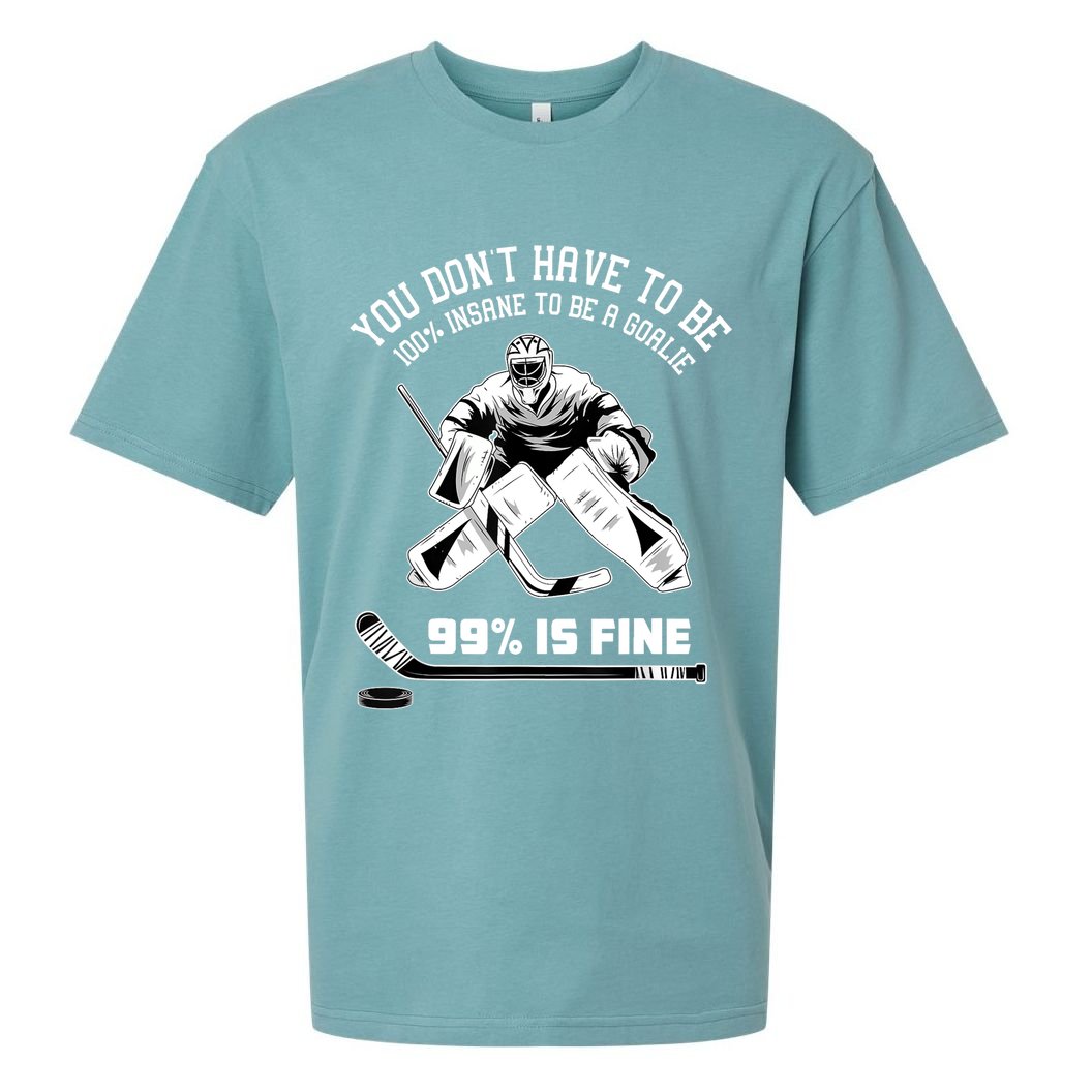Ice Hockey Goalkeeper Goaltender Ice Hockey Goalie TShirt Sueded Cloud Jersey T-Shirt