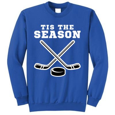 Ice Hockey Game Tis The Season Big Game Of Day Sport Funny Gift Sweatshirt