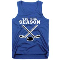 Ice Hockey Game Tis The Season Big Game Of Day Sport Funny Gift Tank Top