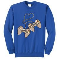 I Heart Gaming Cute Gamer Love Games Geek Nerd Controllers Gift Sweatshirt