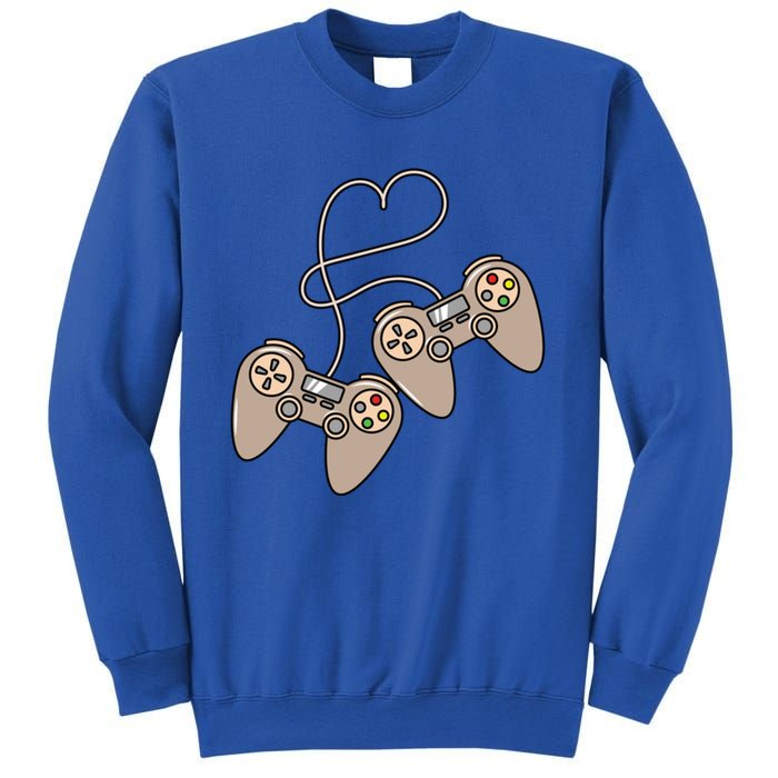 I Heart Gaming Cute Gamer Love Games Geek Nerd Controllers Gift Sweatshirt