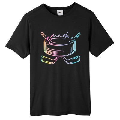 Ice Hockey Game Day Vibes Pockecool Gift Ice Hockey Lovers Gift Tall Fusion ChromaSoft Performance T-Shirt