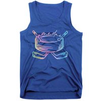 Ice Hockey Game Day Vibes Pockecool Gift Ice Hockey Lovers Gift Tank Top