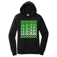 Isibindi House Green Retro Groovy Social Psychology Isibindi Women's Pullover Hoodie