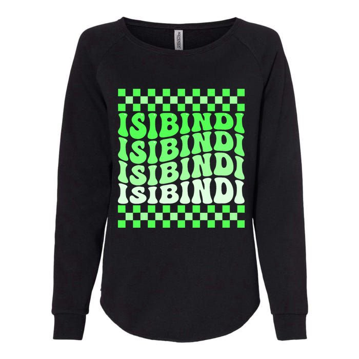 Isibindi House Green Retro Groovy Social Psychology Isibindi Womens California Wash Sweatshirt