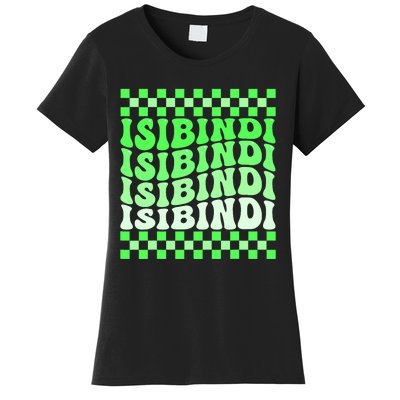 Isibindi House Green Retro Groovy Social Psychology Isibindi Women's T-Shirt