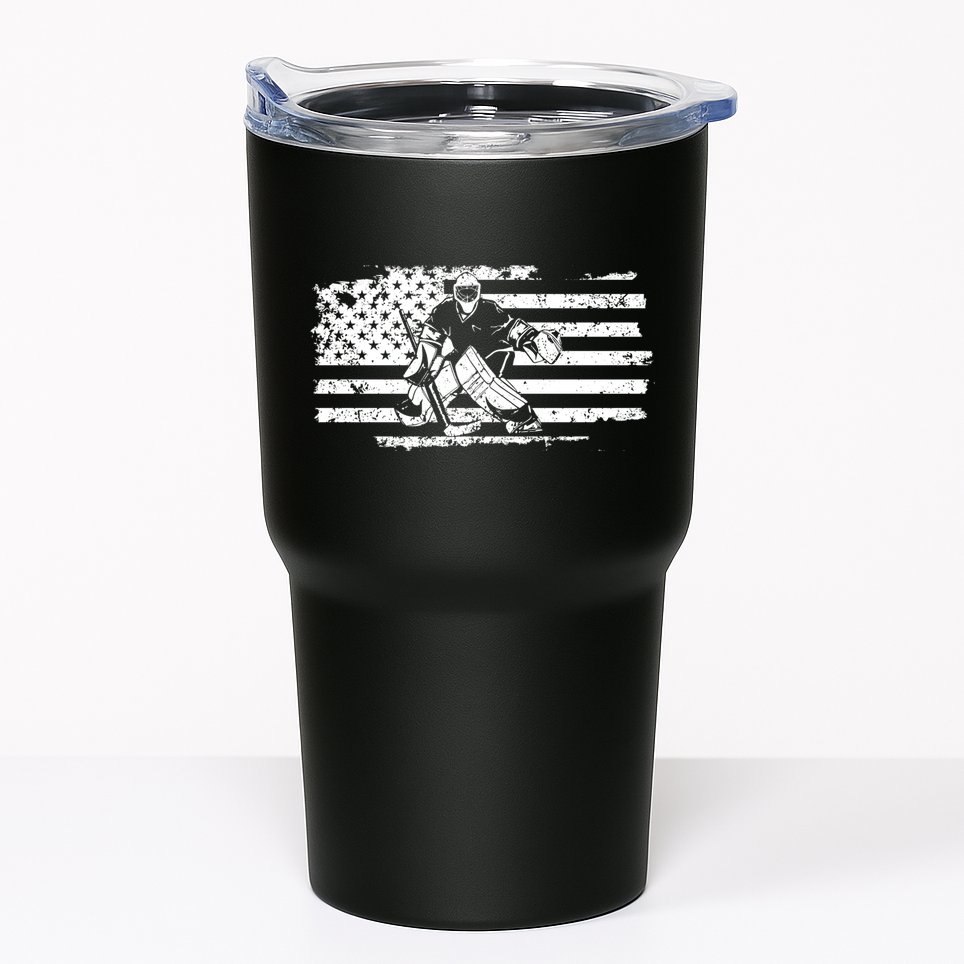 Ice Hockey Goalie Tumbler